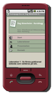 Bild på androidtelefon