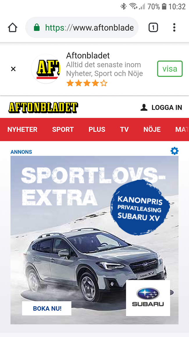 Reklambild